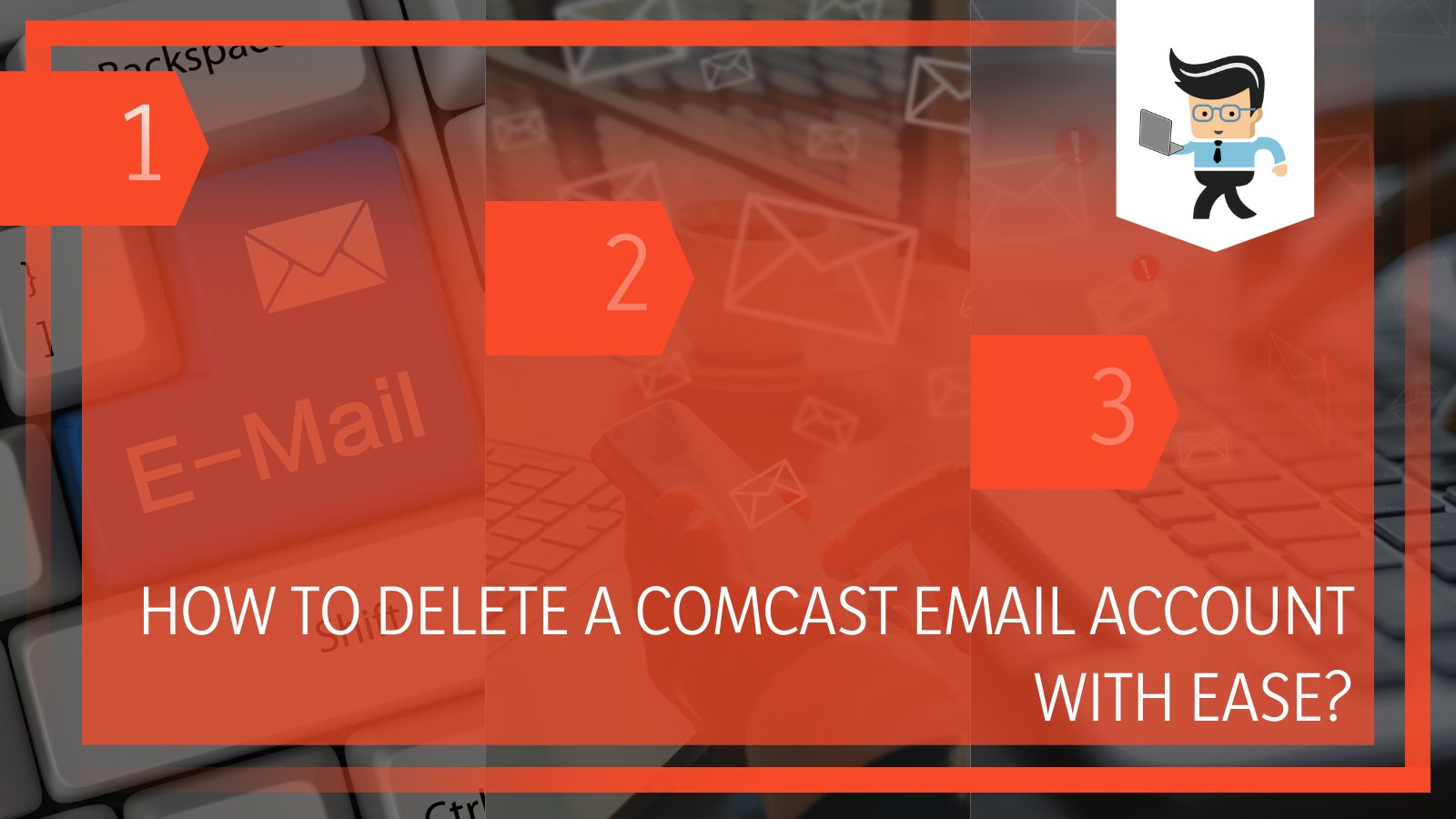 how to delete a comcast email account