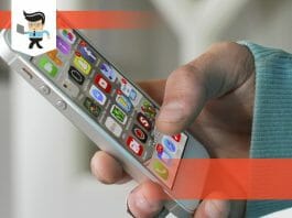 red dot appearing on your iOS device