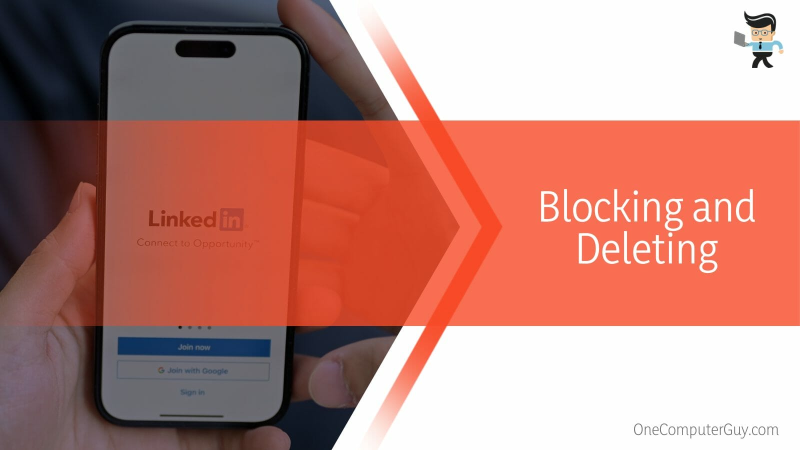 Blocking and Deleting a LinkedIn Contact on Mobile