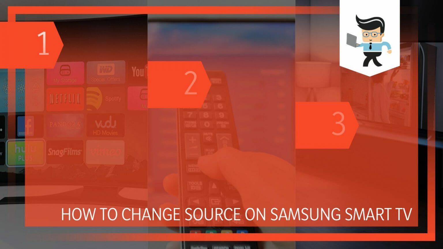 How To Change Source on Samsung Smart TV With Ease?