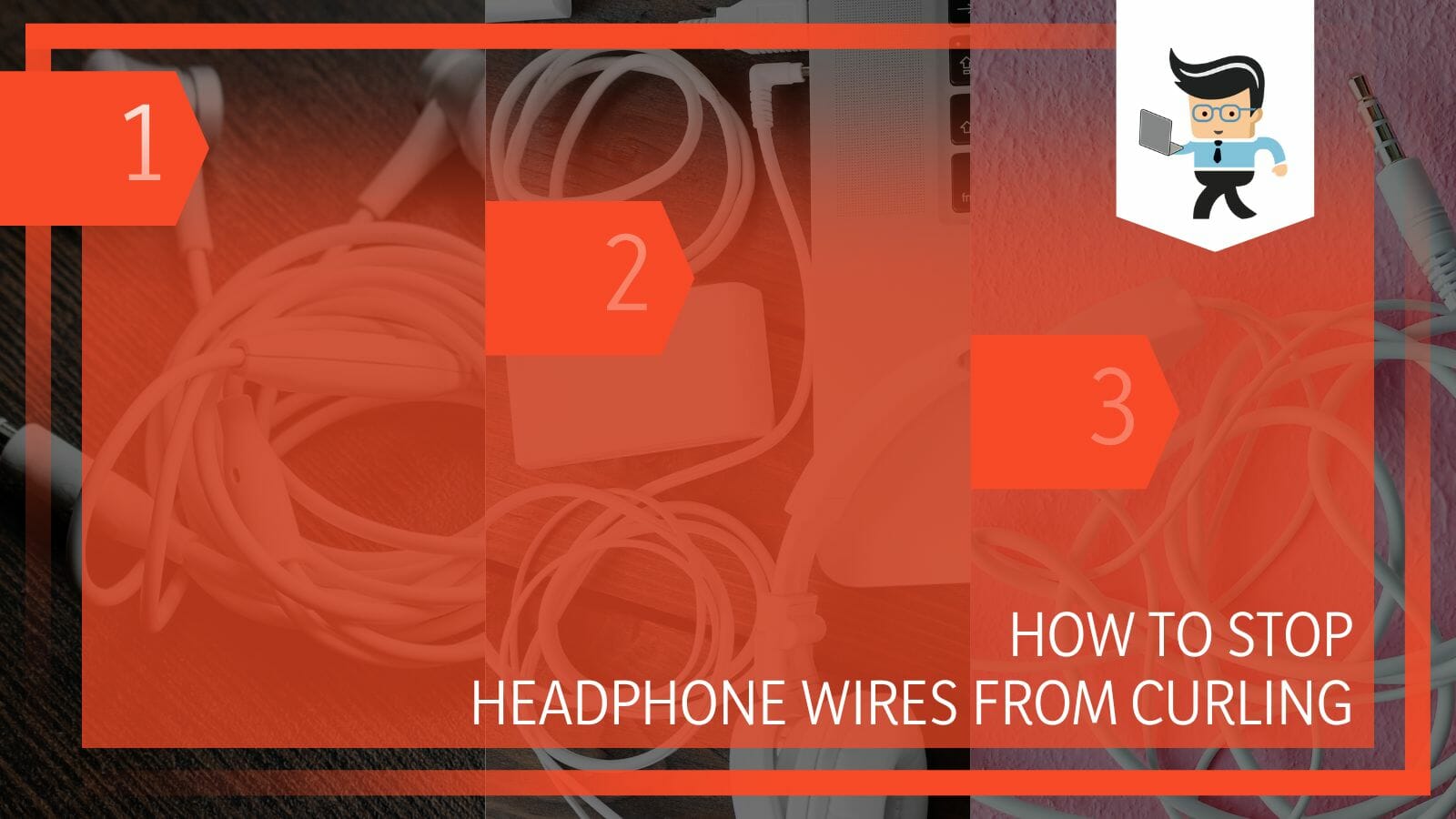 How To Stop Headphone Wires From Curling