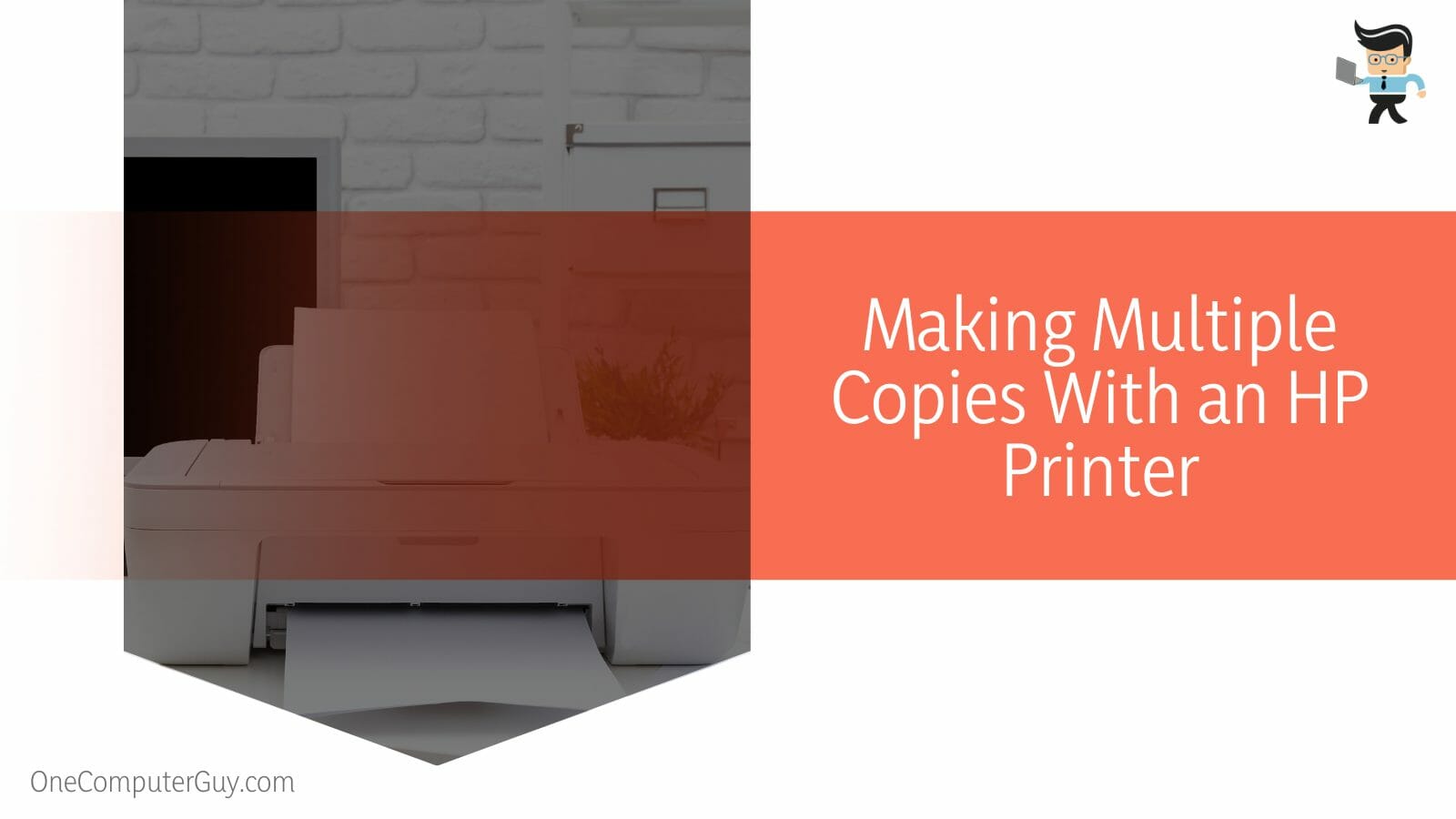 Making Multiple Copies With an HP Printer