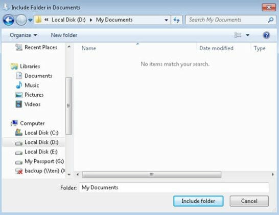 Changing Windows7 My Documents Location - One Computer Guy