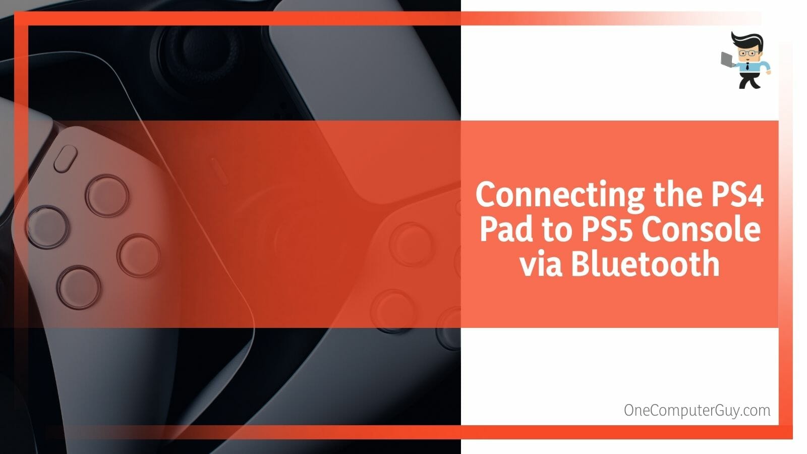 Connecting the PS4 Pad to PS5 Console via Bluetooth