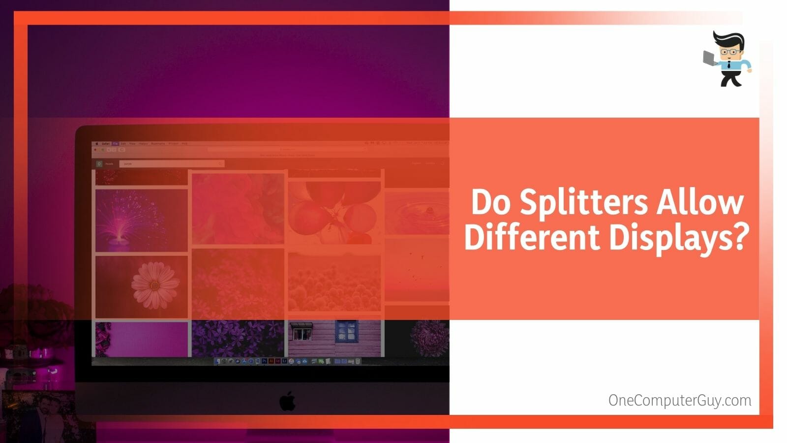 Do Splitters Allow Different Displays