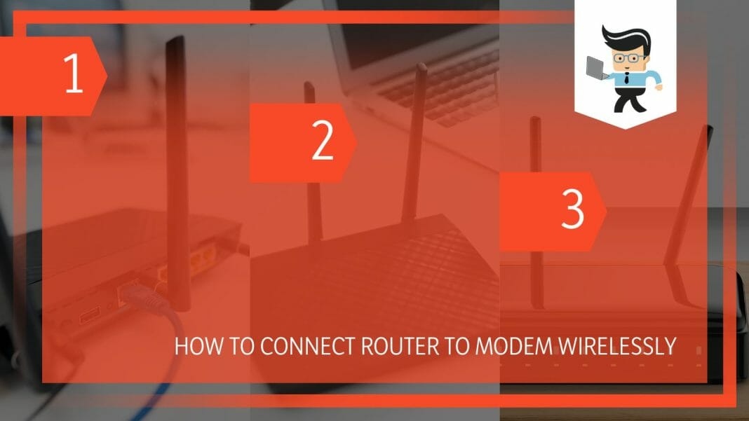 How to connect router to modem wirelessly Clearance