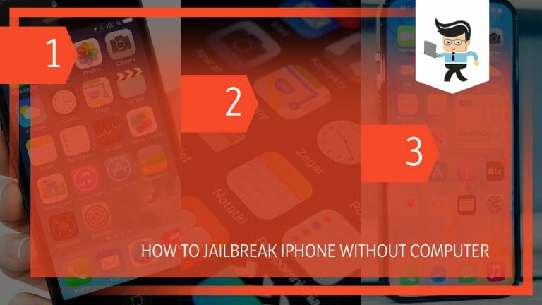 Jailbreaking an iPhone without a computer