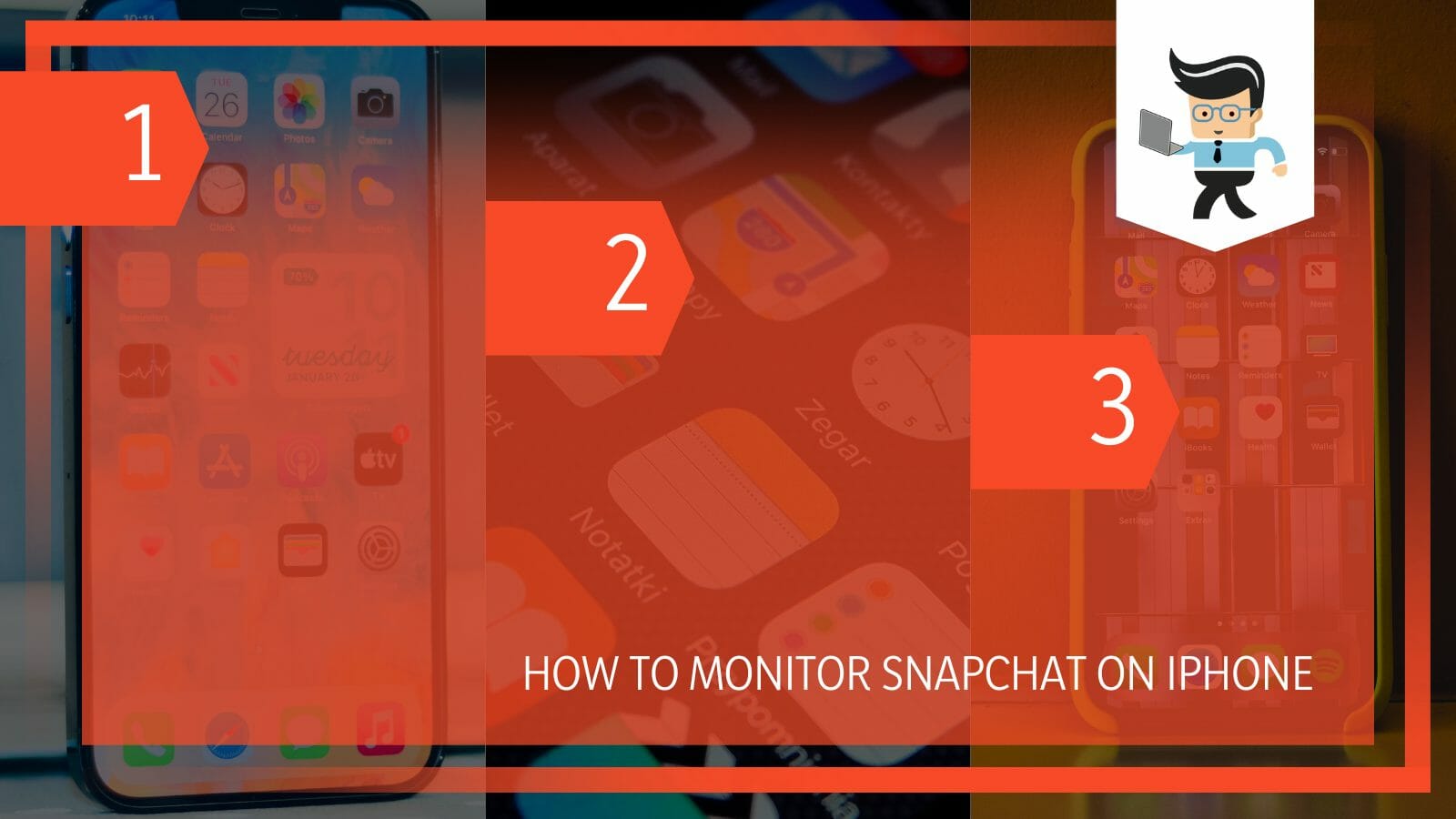 Monitor Snapchat on iPhone