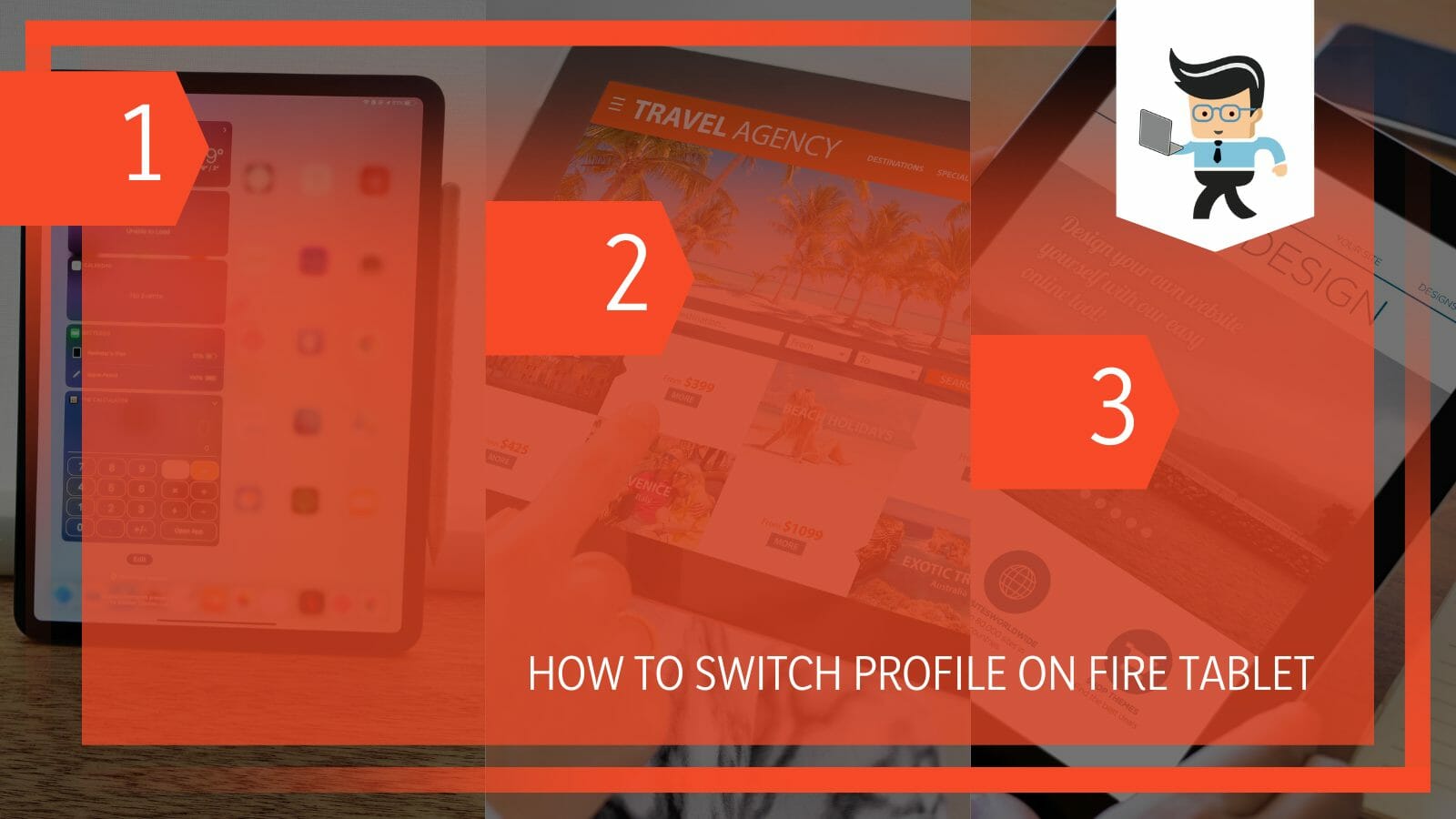Switch Profile on Fire Tablet