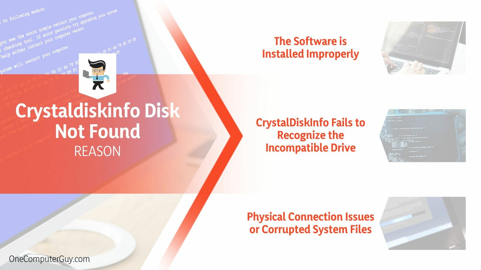 Reasons of Crystaldiskinfo Disk Not Found