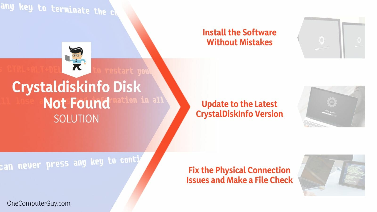 Solutions to Crystaldiskinfo Disk Not Found